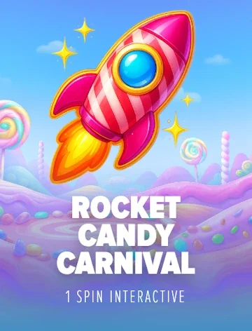 speel Rocket Candy Carnival van 1Spin Interactive bij Vegas Hero Casino