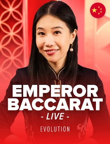 speel Emperor Baccarat van Evolution bij Vegas Hero Casino